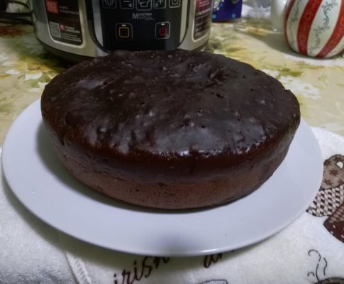 шоколадно-ореховый кекс